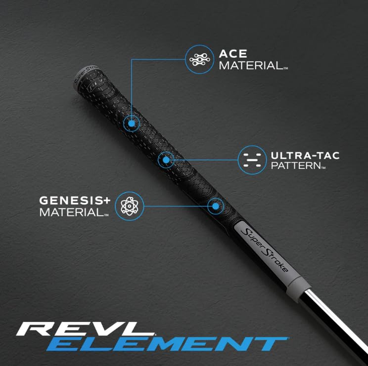 SuperStroke REVL Element Golf Grips - Premium Performance