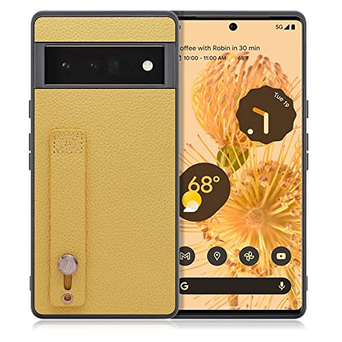 LOOF HOLD-SHELL {v U[ xgt X}zP[X for Google Pixel 6 Pro p P[X Jo[ Xgbvz[ h~ Vv ϏՌ ^ y leather [WX~CG[]