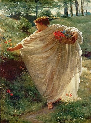 Affiche Impression d'art Edward Poynter Toile haute définition 60x90cm prestige