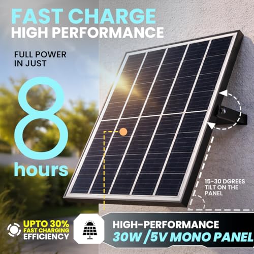 Image of hardoll Solar Flood Light 300W with Remote, Cool White LED, 5M Cable, Waterproof IP65 ABS + Glass Body, 30000mAh Lifepo4 Battery for Home, Garden, Terrace, Outdoor (Pack of