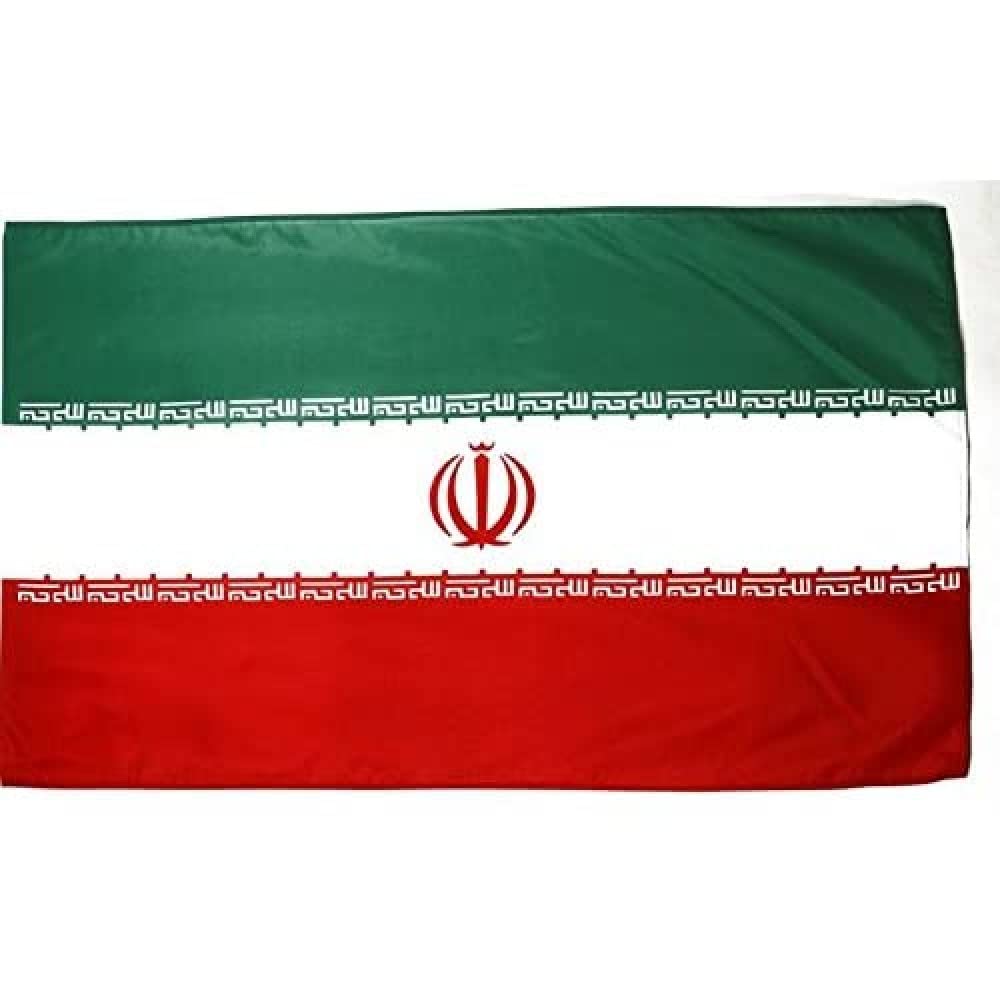 Drapeau Iranien 250x150 cm AZ FLAG idéal pour grands événements culturels