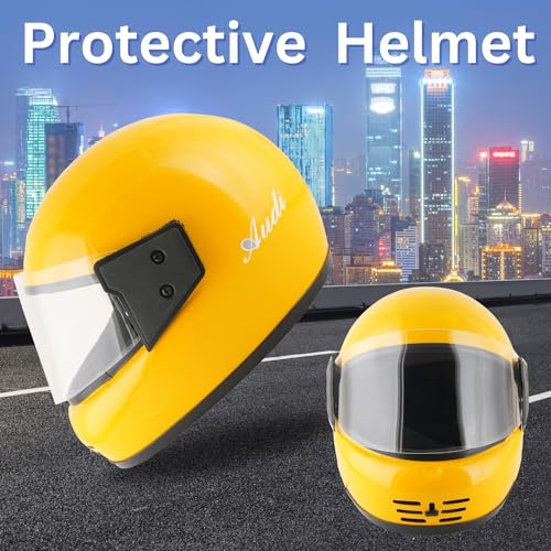 Image of Sage Square Audi Full Face Clear Visor Helmet | ISI Certified | High Standard Safety | Extra Comfort & Stylish