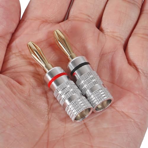 Conector Banana para Altavoz 12 Pzs Oro 24k miniatura 6