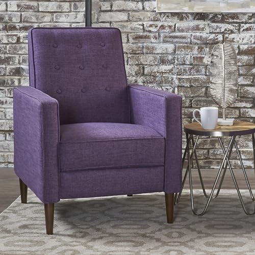 Sillón Recliner Ajustable con Cojín Morado miniatura 3