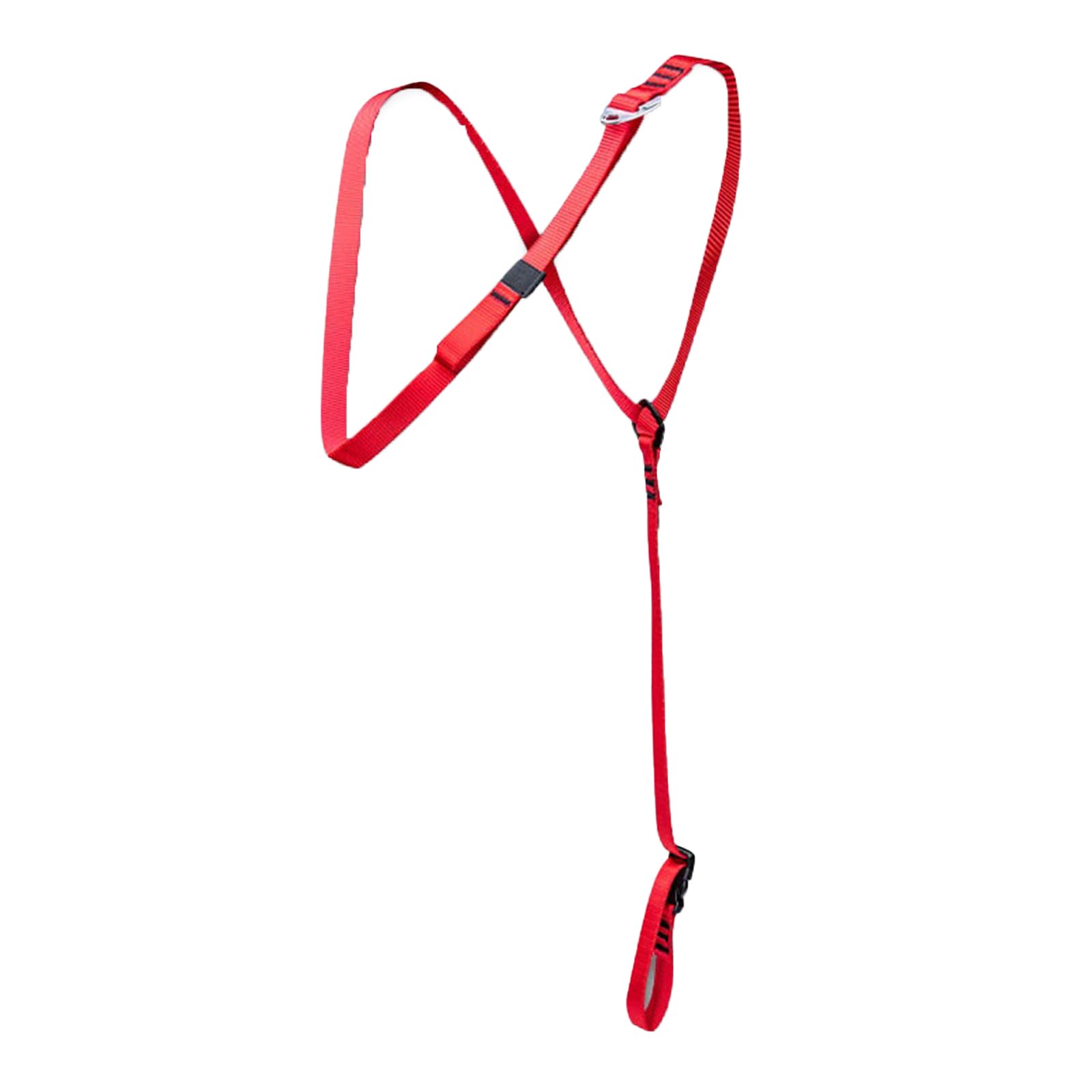 TWEW Adjusted Harnesses Chest Ascenders Shoulder Strap for Rock Climbing Survival Chest Equipment Chest Harnesses