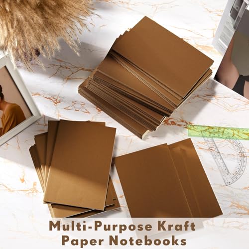 Cuadernos de papel kraft A6 compactos para resolver la falta de espacio al escribir 7