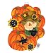 16.5" Paper Cutout Happy Fall Party Decoration