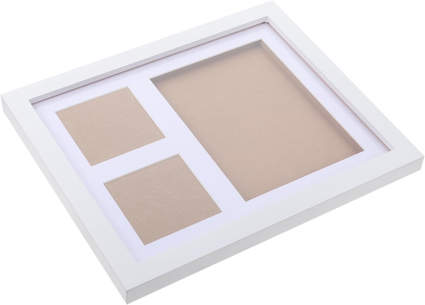 Totority 1set Handprint and Footprint Keepsake Frame Kit Newborn Memory Imprint Photo Display Easy Use Ink Pad for Prints for Parents and Cherished Family Memories