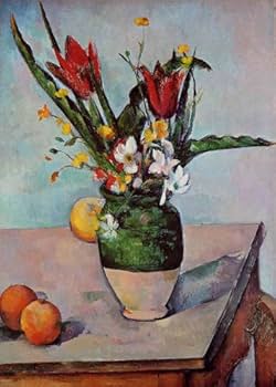 ポール・セザンヌ チューリップの花瓶 額縁 インテリア ポール・セザンヌ チューリップの花瓶 額縁 インテリア Amazon