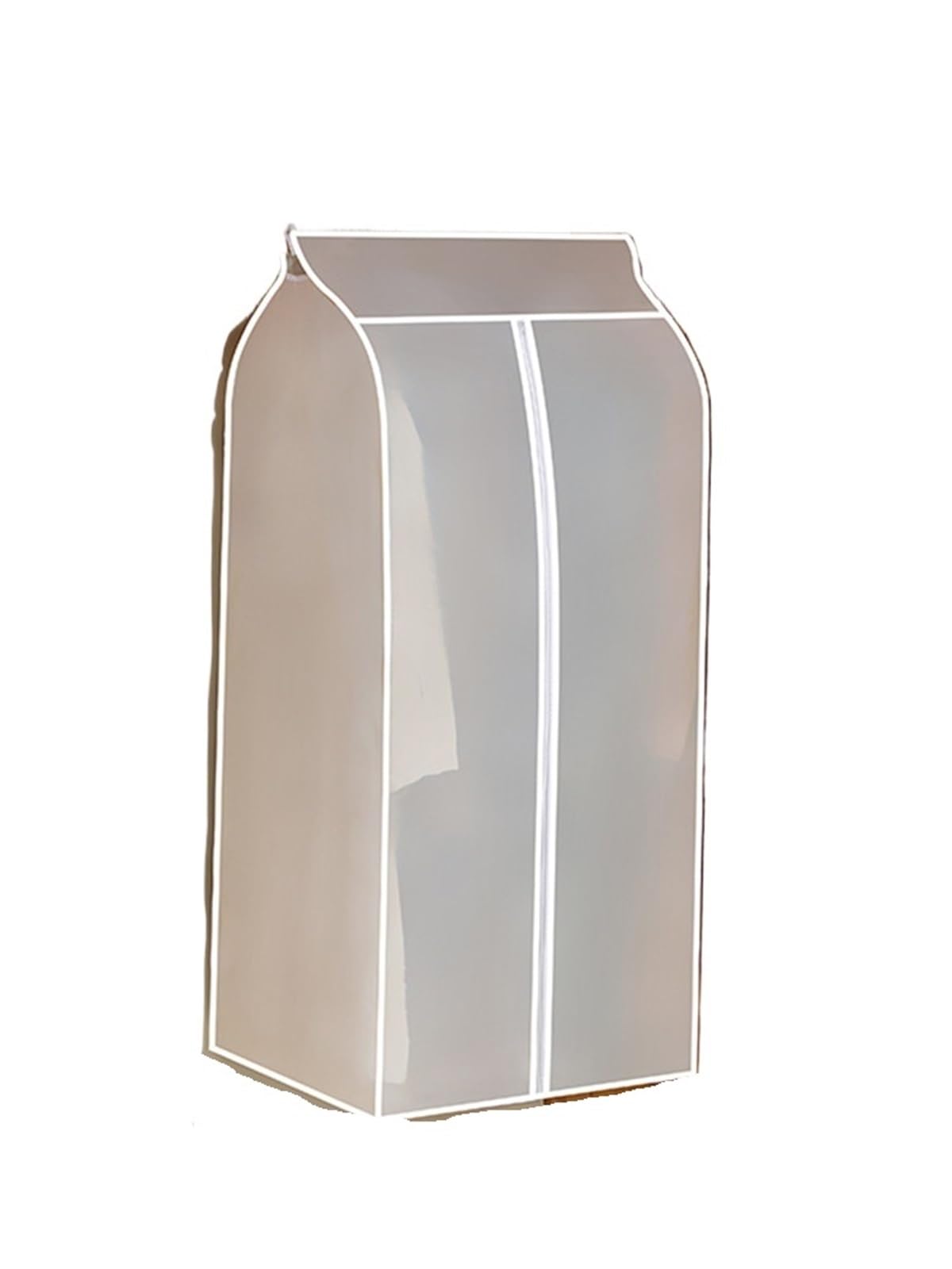 Clothes Rail Cover Clothing Dust Cover Transparent Dress Clothes Garment Hanging Organizer Waterproof Dustproof Wardrobe Storage(50CM x 60CM x 120CM)