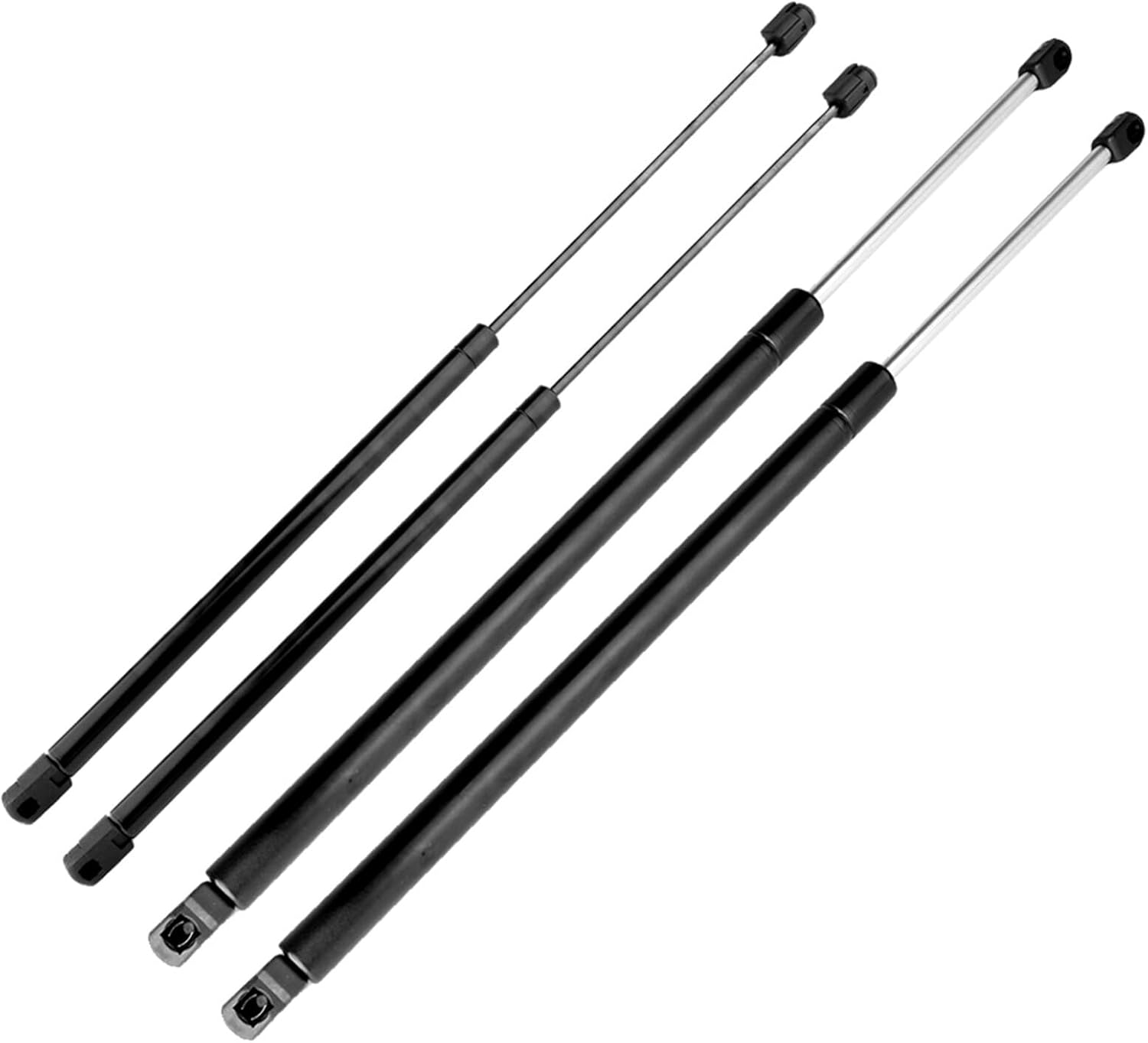 SCITOO 6156 Lift Supports Fit for Cadillac Escalade 2007-2014,for Cadillac Escalade ESV 2007-2014,for Chevrolet Suburban 2014 Rear Left and Right Window Glass+Hatch Shock Struts 4pcs