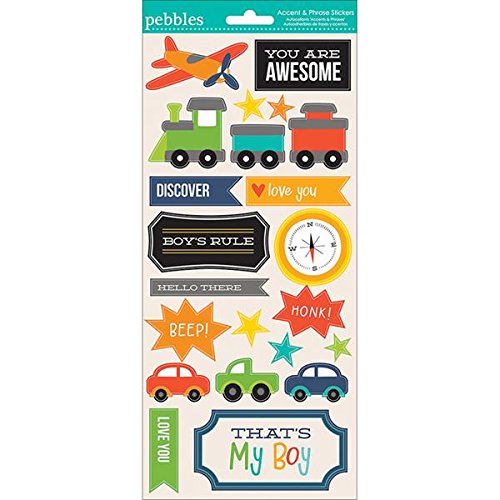 Pebbles Chipboard Fireberry Thickers