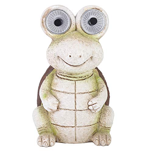 TOPINCN Lampe décorative Solaire Imitation résine étanche Tortue pour Jardin extérieur pelouse