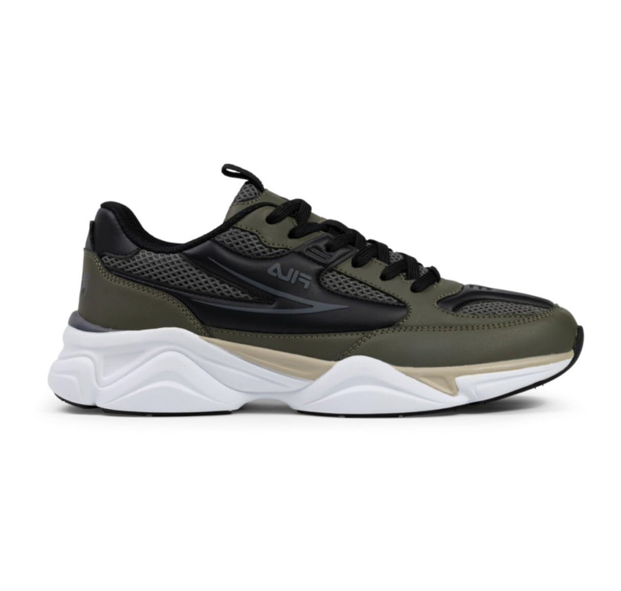 FILA Men Recade Sneaker, Olive Night Castlerock, 11 UK