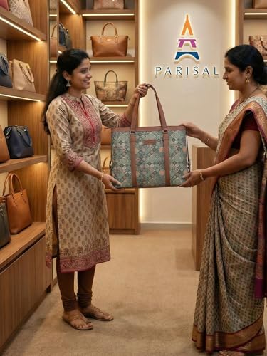 Image of Stylish Tote Bags for Office Use | Laptop Bag 15.6 inch | Purse for Women | Vegan Leather Handbag | Daily & Travel Use |