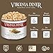 Virginia Diner Sea Salt & Pepper Blister Roasted All Natural Seasoned Virginia Peanuts, Gourmet Nuts in Vacuum Sealed Tin 18 oz (Pack of 1)