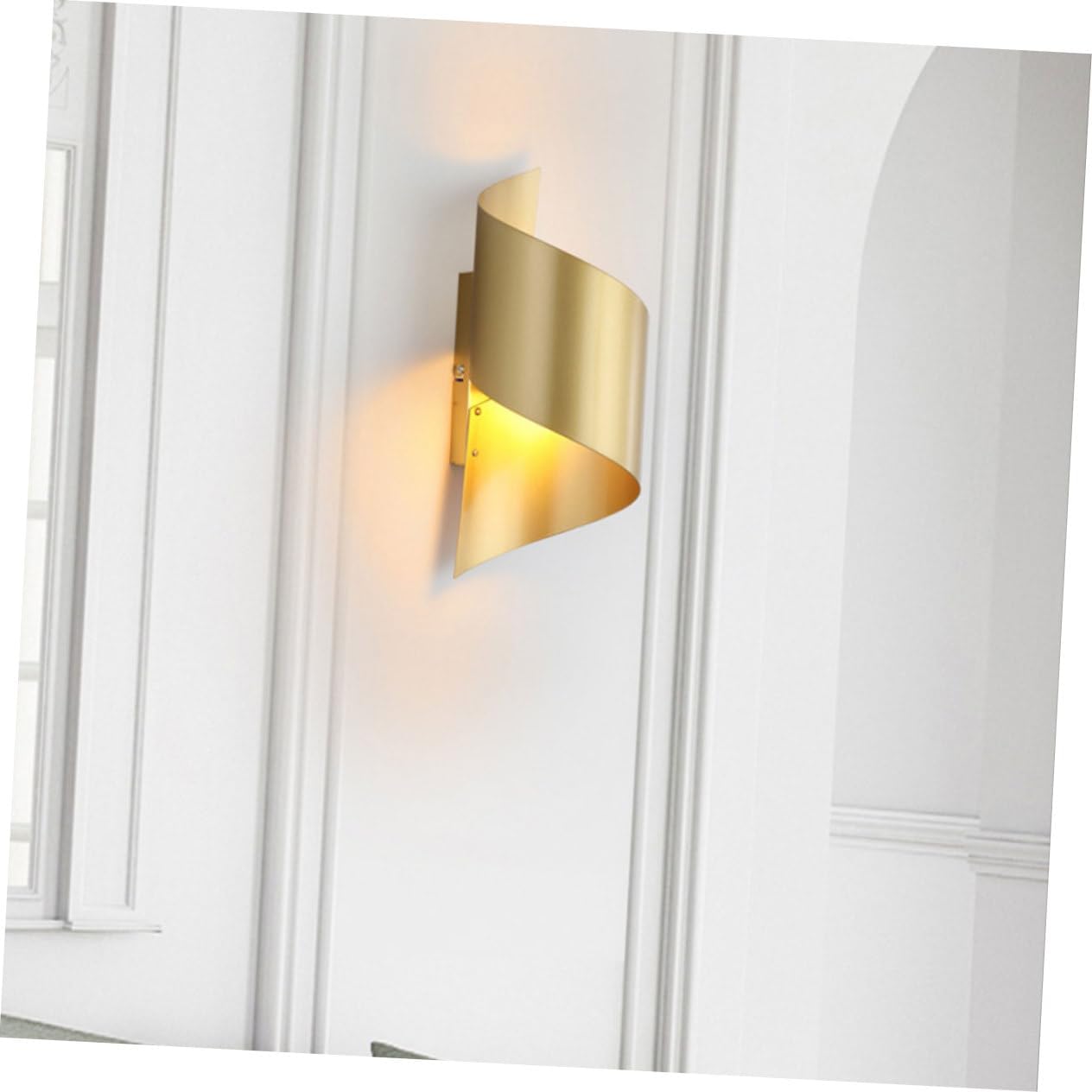 Boho Home Decor Wrought Iron Wall Lamp Modern Simple Bedroom Led Light Corridor Staircase Lamp Battery Operated Low Power Consumption