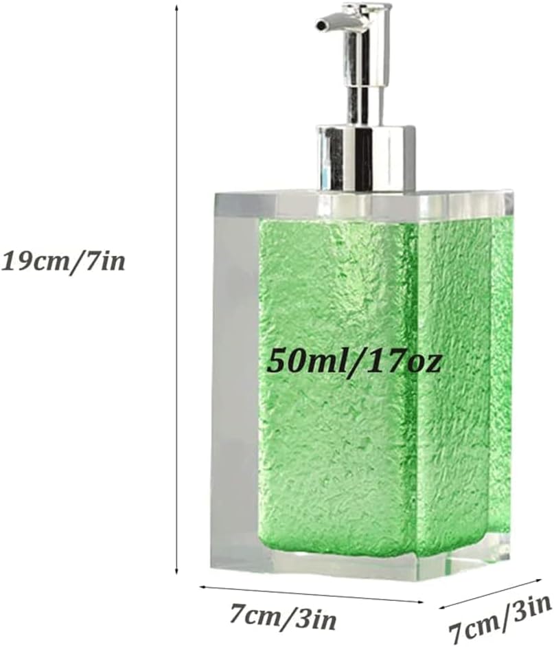 High Capacity Soap Dispenser Refillable Pressurized Soap Pump Manual Lotion Dispenser 17oz/500ml Kitchen Bathroom