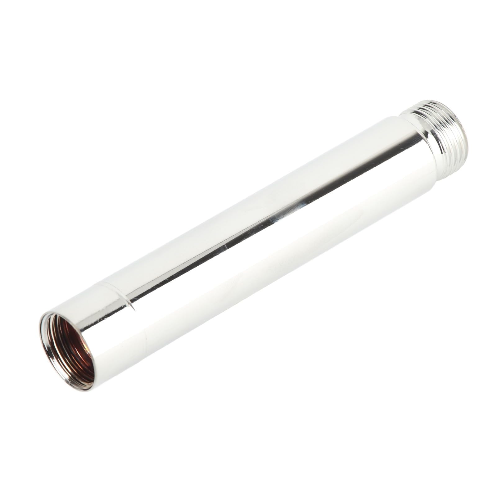 KAPHOME 5" Shower Head Extension Arm – 304 Stainless Steel, Chrome Finish, G1/2 Threads For Fixed & Handheld Showerheads