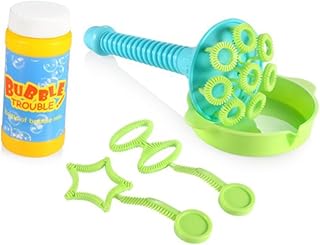 Alasum 1 Set Kidcraft Playset Bubble Toys Bubble Sticks for Kids Blowing Bubble Tools Blowing Bubble Soap Tools Blowing Bubble Toy Bubble Water Blue The Bubble Child Outside Toy