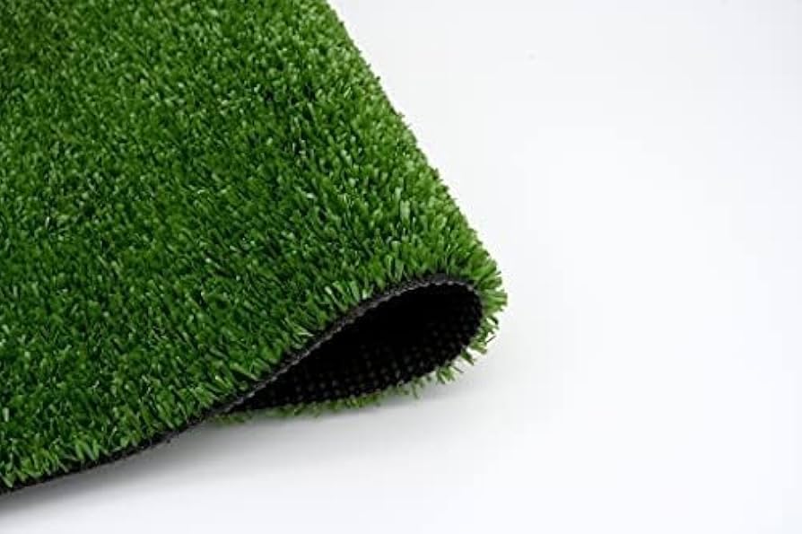 Generico Prato Sintetico 6/8mm Erba Finta Calpestabile per Terrazze, Balconi, Giardini, Aree Gioco e Bordi Piscina
