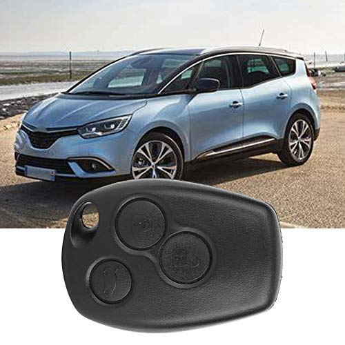 Car Key Fob Case, Car 3 Button Remote Key Fob Shell Case Fit for Renault Logan Sandero Clio Fluence Vivaro Master - Image 4