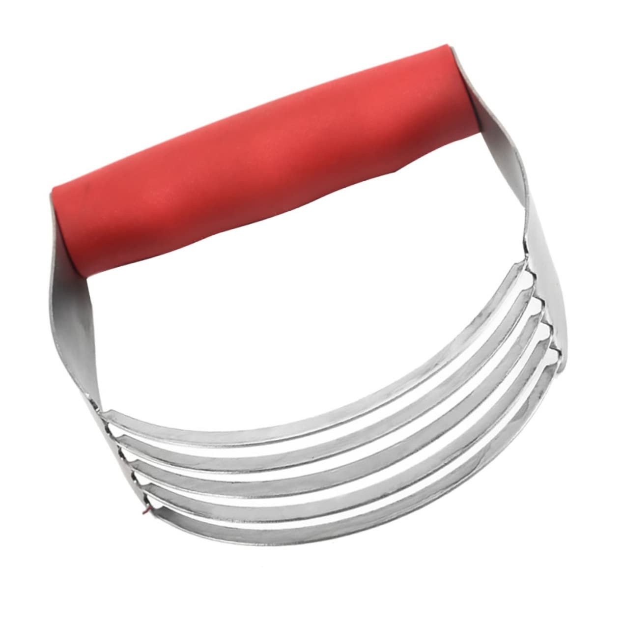 Mikinona Pastry Mixer Cutter Stainless Steel Dough Stirrer Comfortable to Hold Handle Versatile Use