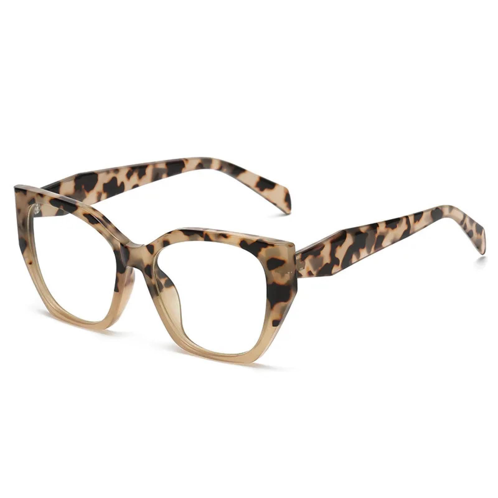 Anti-blue Light Retro Women Glasses Frames Oversize Frame