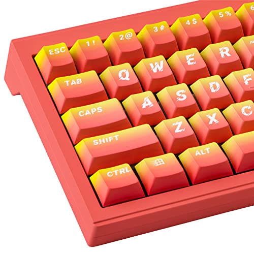 Sunzit PBT Keycaps, Cherry Profile 133 Keys Dye Sublimation, with 7U ...