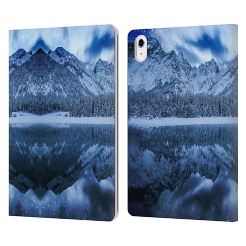 Étui portefeuille pour iPad Air 11 avec design montagne
