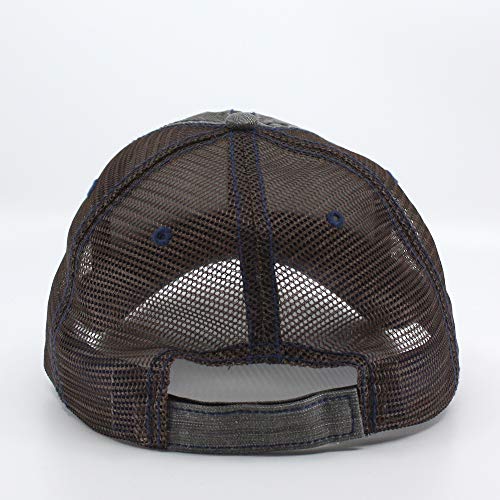 Image of The Vintage Year Distressed Cotton Unstructured Soft Mesh Breathable Adjustable Dirty Wash Dad Hat Trucker Baseball Cap