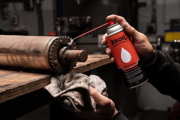 Vista 5 de Kroil Paquete de precisión (Aerosol Spraylíquido-13 onzas8 onzas-2 unidades) Aceite de goteo multiusos lubricante de precisión original Penetrant +