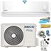 Produktbild ECO Smart INVERTER 18000 BTU 5,2 kW leise Split Klimaanlage mit Wärmepumpe Klimagerät ECO Smart WiFi WLAN Komplett Set inkl. 3m Kupferleitungen mit Heizfunktion (5,2 kW)