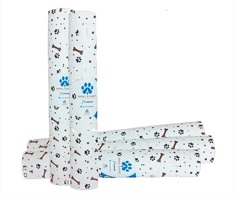 Tapete Higiênico para Cachorro em papel Ecológico premium Rolo com 60x24cm