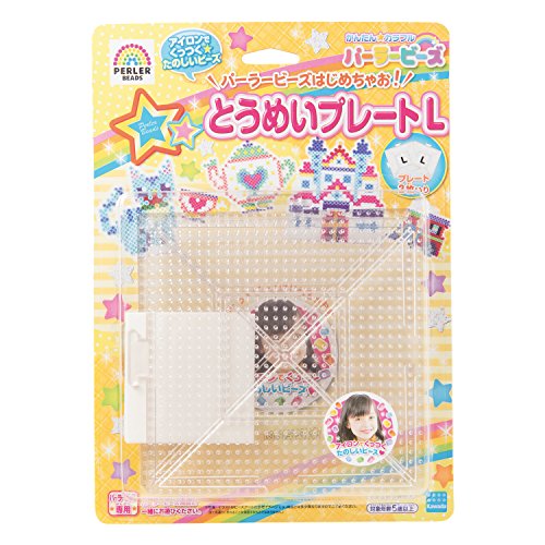 パーラービーズ 透明プレートL 22652