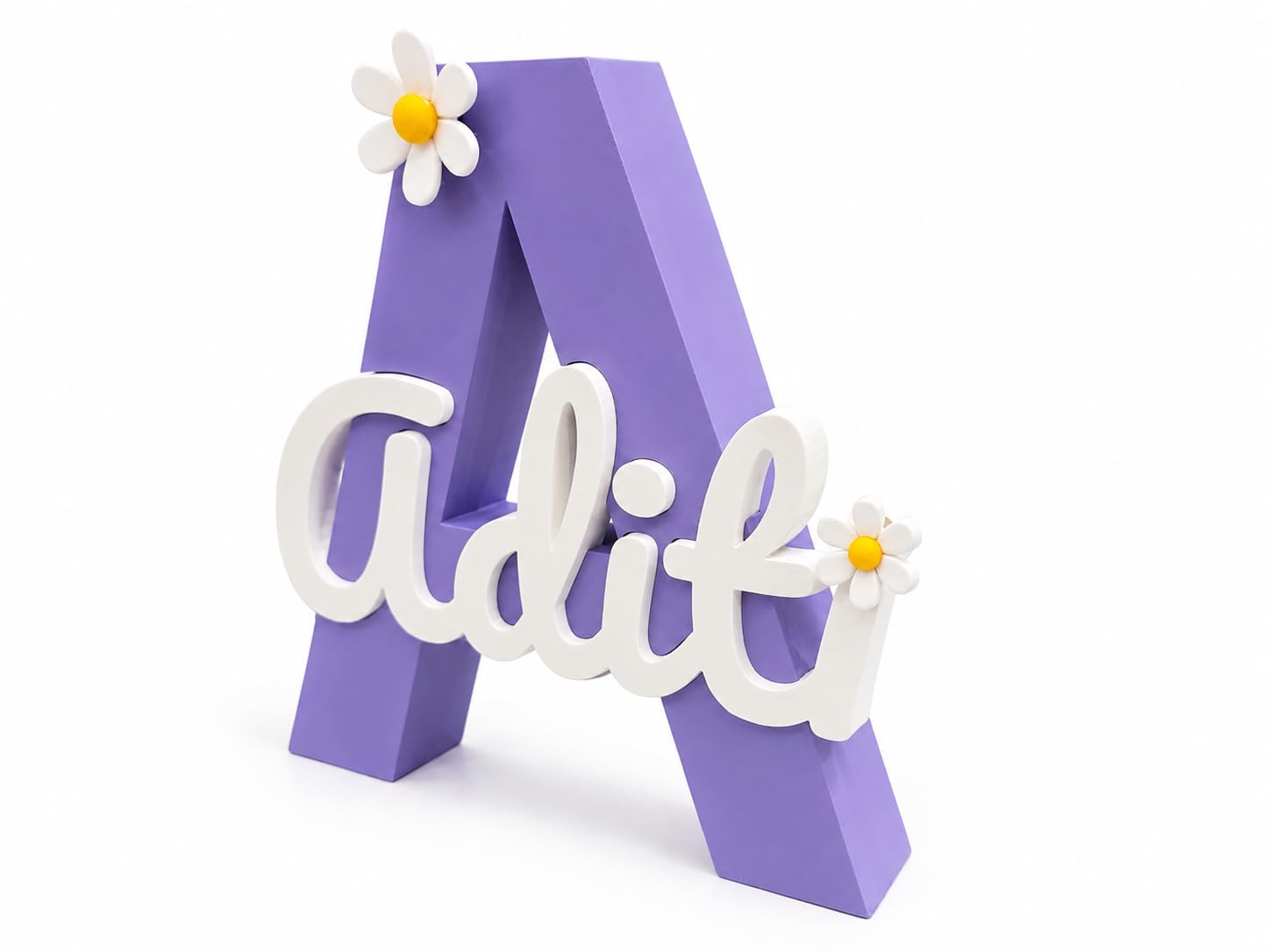 3D Name Customized Decor (lavender) | Personalized 3D printed custom name,home office desk decor,gift for kids ,birthday ,rakhi and anniversary-image-22