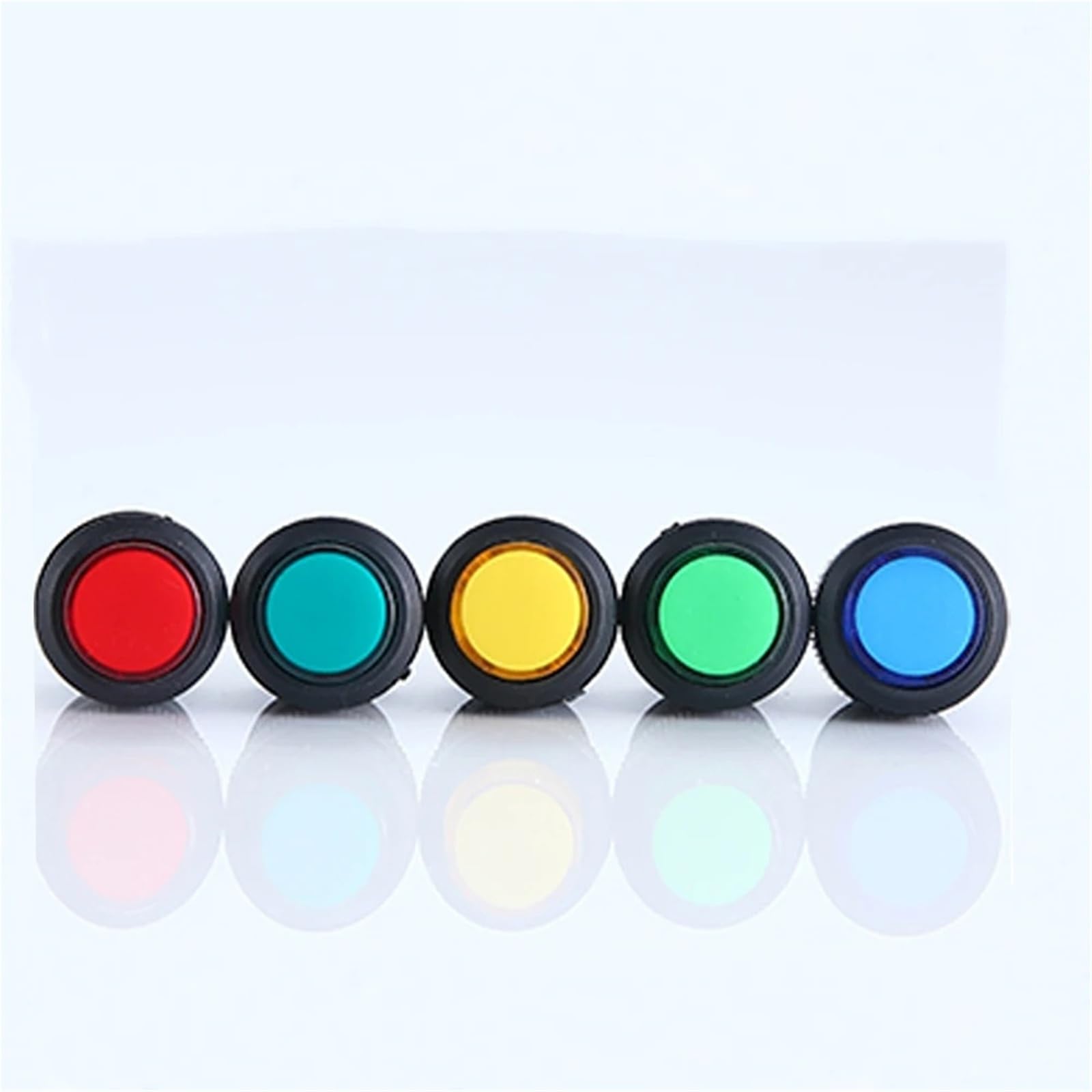 Interrupteur 16mm momentané pour tableau de bord et console de commande DIY