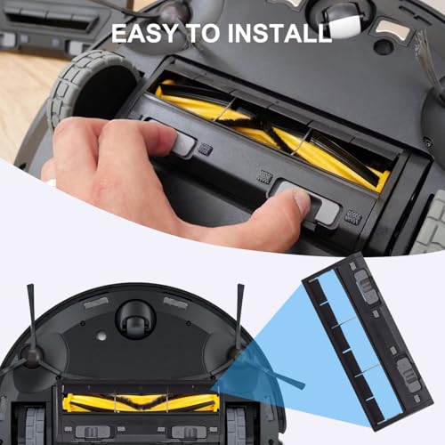 Image of Replacement Brush Guards Covers Back Cover for ECOVACS Deebot OZMO X1 / T9 / T8 / N8 / N8 PRO / T5 / N5 DJ65 DX55 Series Robot Vacuum Cleaner Parts