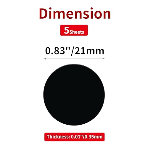 Miniatura 2 de Calcomanías autoadhesivas para agujeros de tornillo, 5 hojas270 unidades, cubiertas adhesivas de PVC para tornillos a prueba de polvo, para muebles