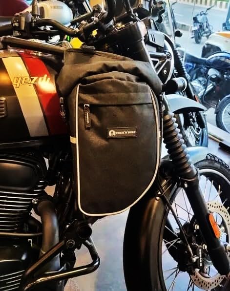 Image of Trek N Ride Waterproof Empocher for Yezdi Adventure motorcycle (Right side)