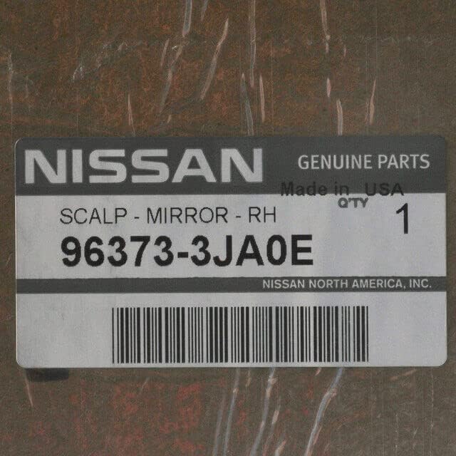 Miniatura 3 de Piezas originales de Nissan - Cubierta de espejo OEM Rt (96373-3JA0E), regular