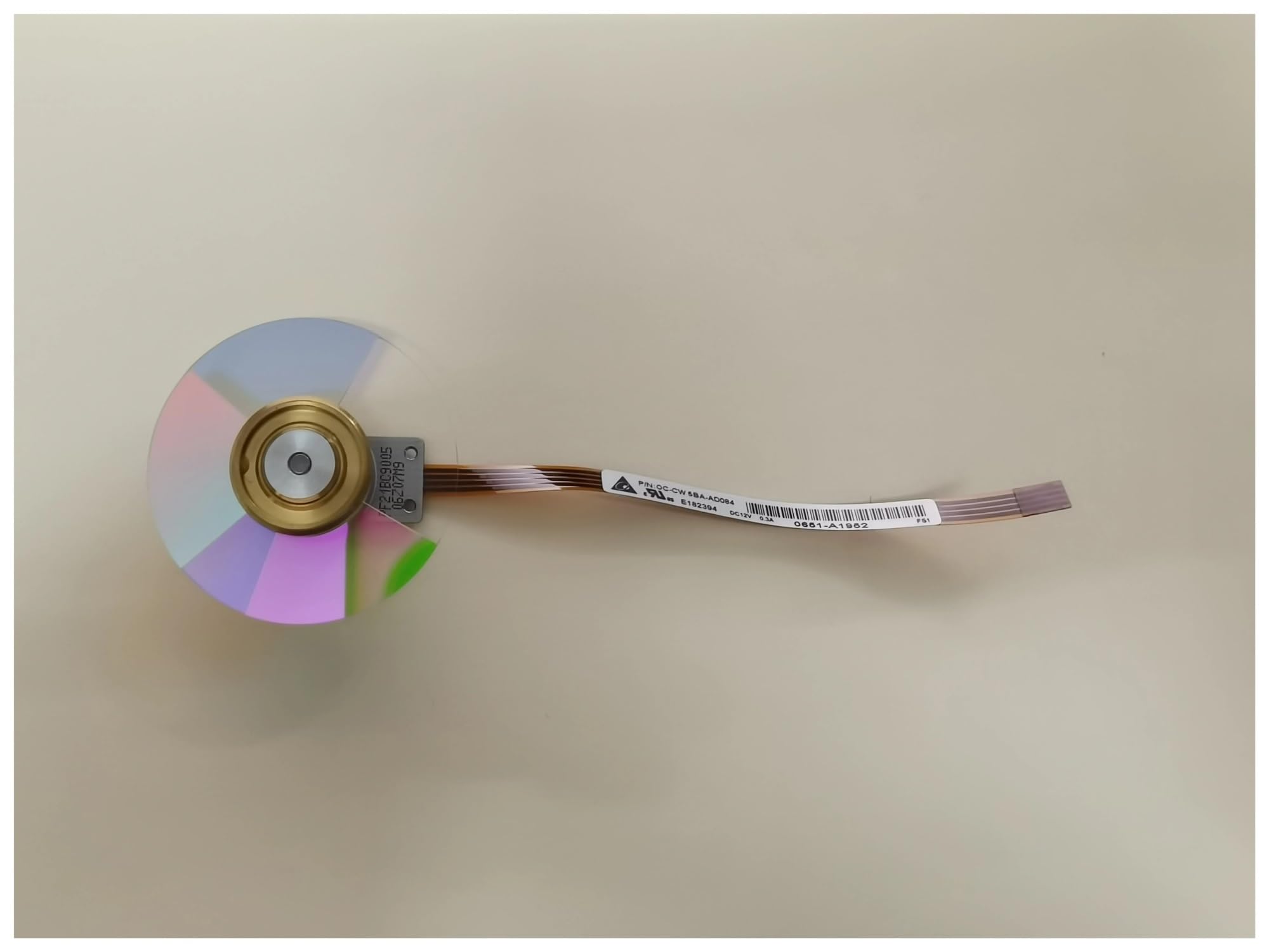 Rueda de color del proyector con seis segmentos para TH683 6