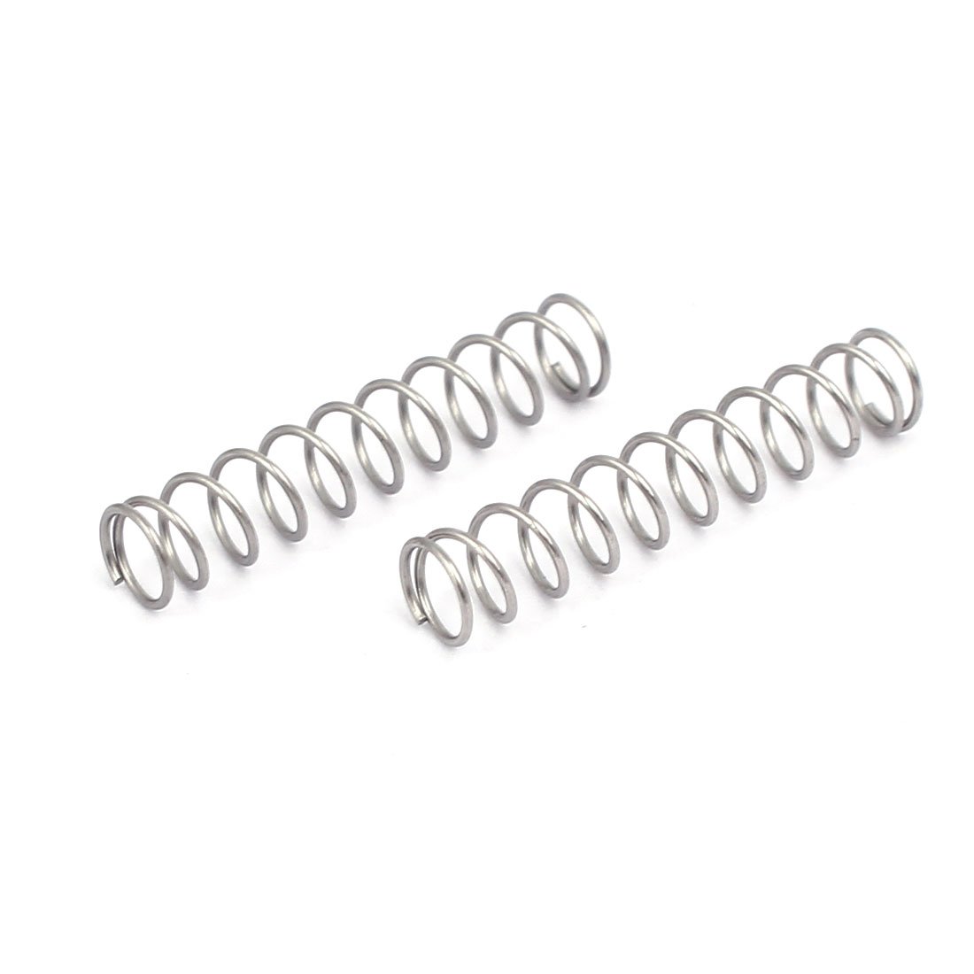 Aexit 0.4mmx4mmx20mm 304 Springs Stainless Steel Compression Springs Silver Compression Springs Tone 20pcs