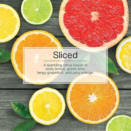 Image of Little Trees Sliced Air Freshener (Pack of 3) | Fresh Citrus Fragrance | Iconic Tree Hanging Design | For Car, Home, Wardrobe | Imported from USA
