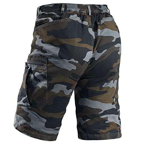 Tactical Cargo Cotton Work Shorts for Men Outdoor Casual Hiking Fishing Hunting Shorts with Multi Pockets2