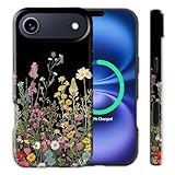 BFRKXOCK Compatible with iPhone 17 Air Case, Shockproof 2-in-1 Double Protective Cover, Exquisite Design Anti Scratch Stylish for iPhone 17 Air 6.6 inch 5G 2025 ，Weeds 2