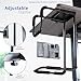 VIVO X-Large Heavy Duty Adjustable Under-Desk Mount, Home and Office Computer CPU Tower Stand with Secure Locking, Holds up to 66 lbs, Black, MOUNT-PC04B-L