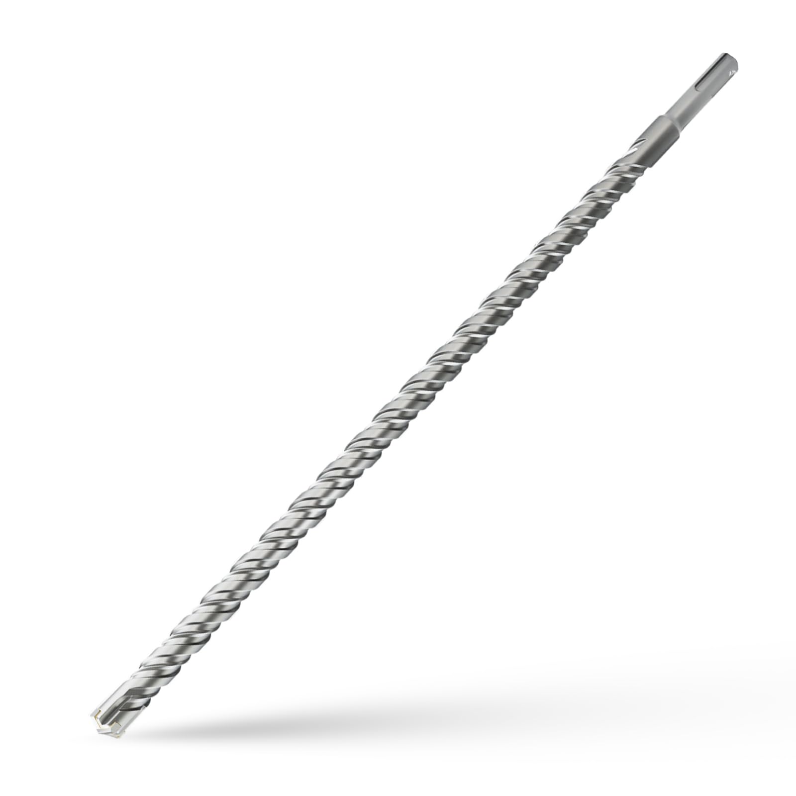 CSOOM SDS Plus Rotary Hammer Drill Bit 1/2"x18.11", Professional Concrete Drill Bit for Concrete, Brick, Stone and Cement Walls