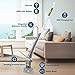 Electric Spin Scrubber, NOVETE Cordless Shower Bathroom Scrubber with Long Adjustable Extension Arm, 3 Upgraded Cleaning Brush Heads, Spin Scrubber for Tub Tile Floor, Ideal Gift for Family & Friends