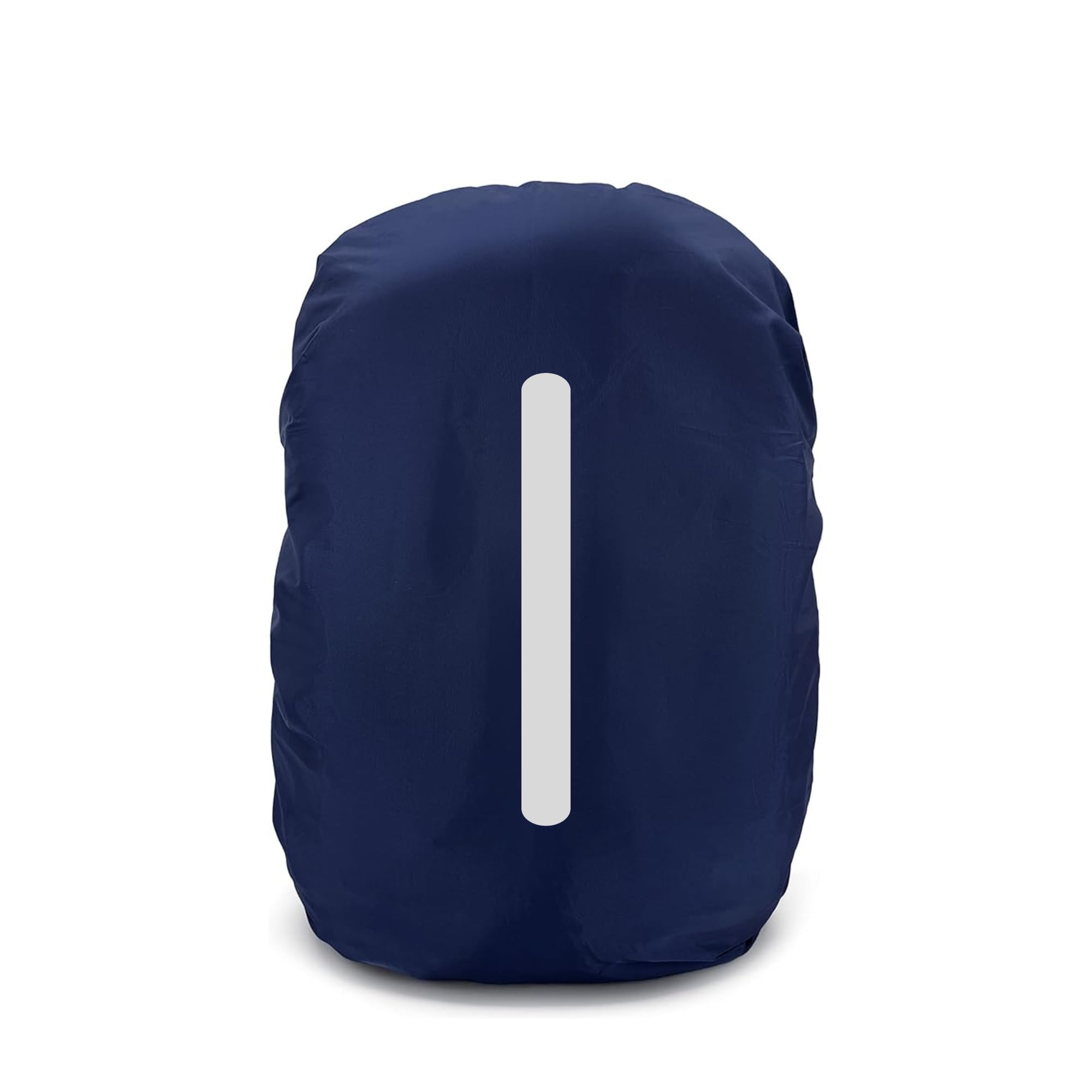 MUTMAIN Reflactive Bag Cover Waterproof 40L to 50L Rain Cover for Backpack Bags Tail Bag Cover, Treking Bag Covers Dust Proof, Rainproof, Rubberized Material, Elastic Adjustable(50l_N_Blue_Reflect)-image-14